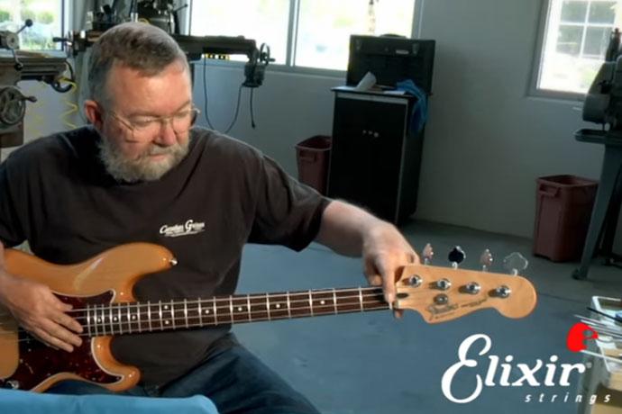 Setting up online a bass guitar