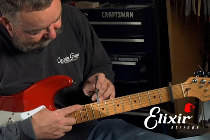 Player Tips How to Restring your Gibson Style Tune o Matic Bridge