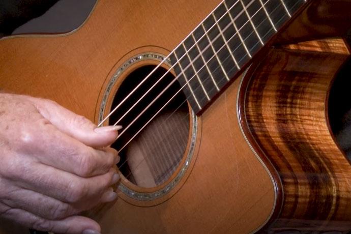 Best strings for acoustic shop guitar fingerpicking