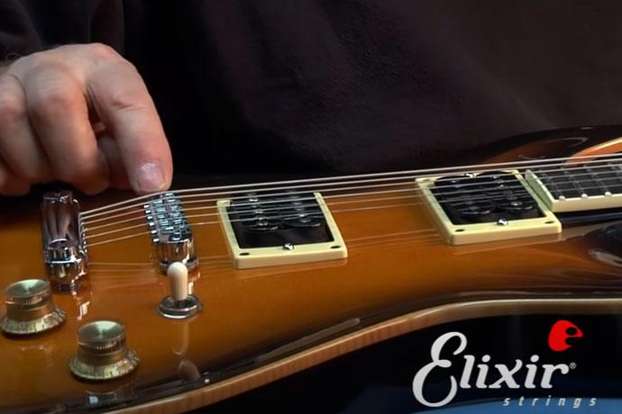 Player Tips How to Restring your Gibson Style Tune o Matic Bridge